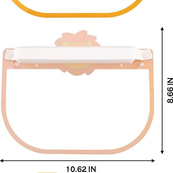 ✨5 For $15✨ Face Covering Clear Visor Elastic Band Reusable Face Shield 6 Pieces - Picture 7 of 9